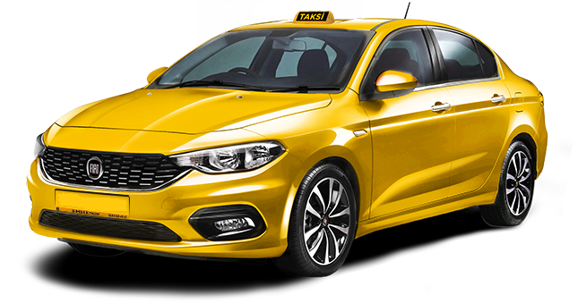 Желтое такси в Турции